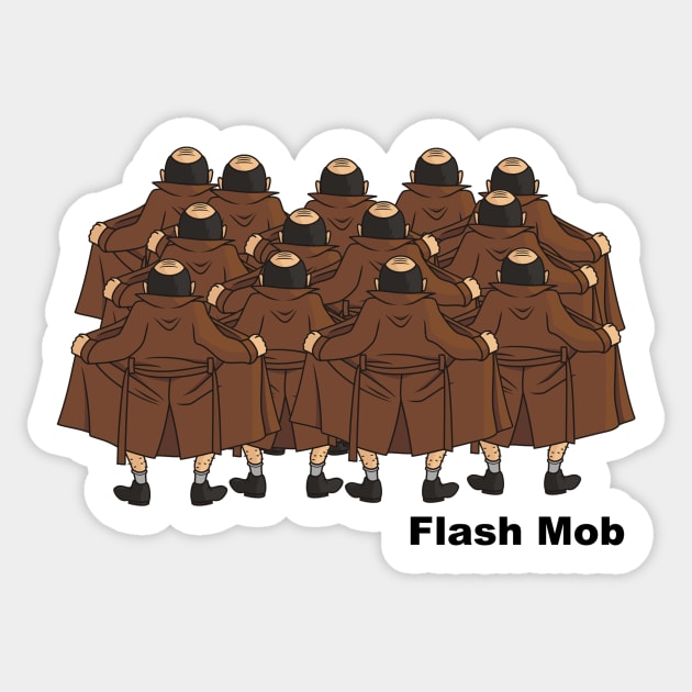 Flash Mob Sticker by Cosmo Gazoo